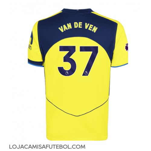 Camisa de Futebol Tottenham Hotspur Micky van de Ven #37 Equipamento Alternativo 2025-26 Manga Curta Camisa de Futebol Tottenham Hotspur Micky van de Ven #37 Equipamento Alternativo 2025-26 Manga Curta
